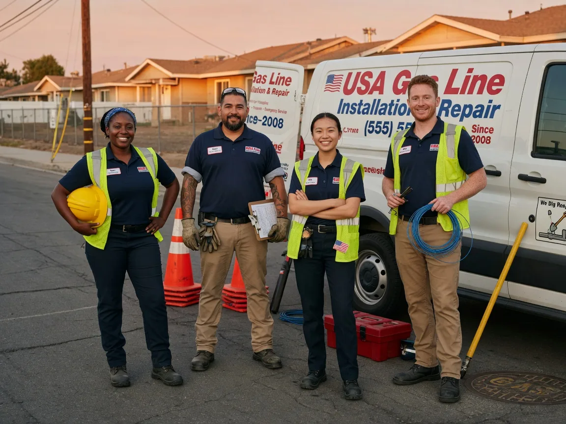 Gas Line Installation company in Jamieson, OR